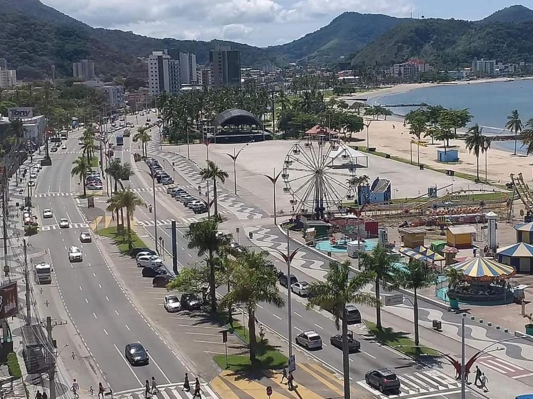 Apartamento Avenida Da Praia Centro Caraguatatuba Appartement Kamer foto